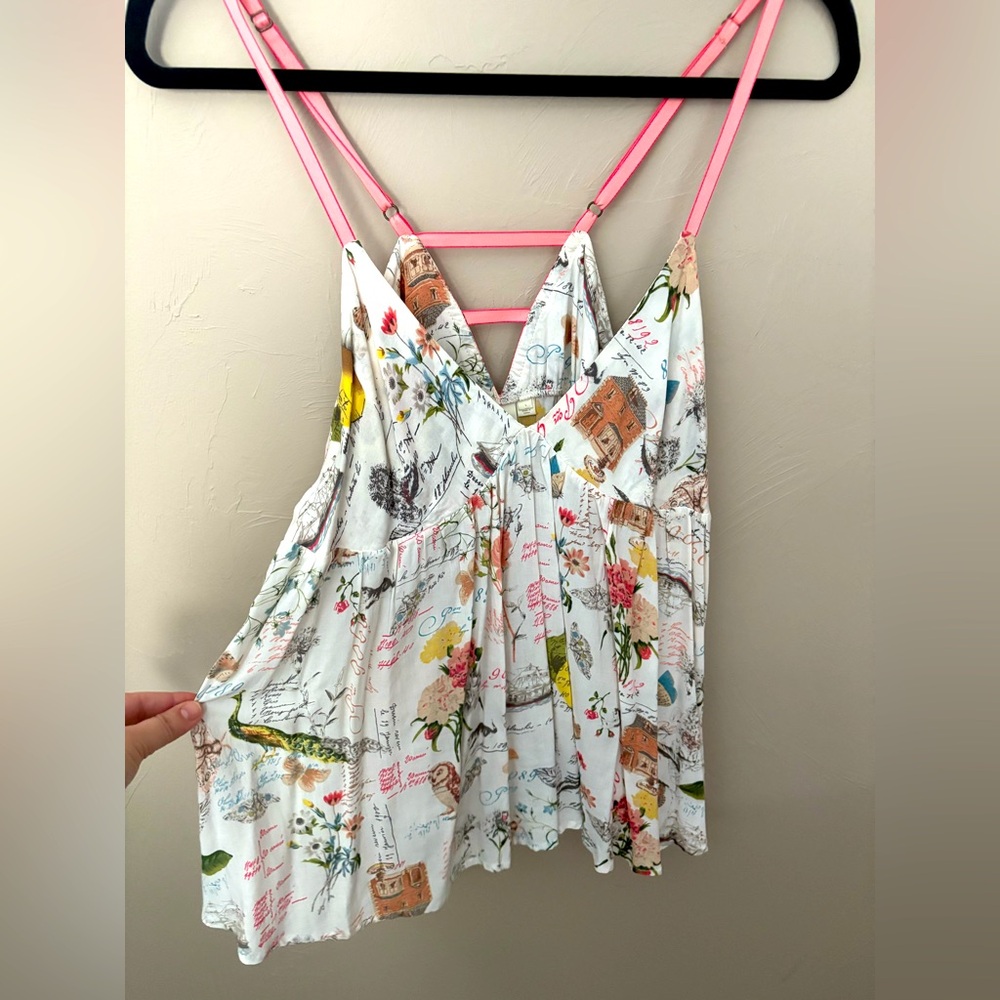 Anthropologie Print Top